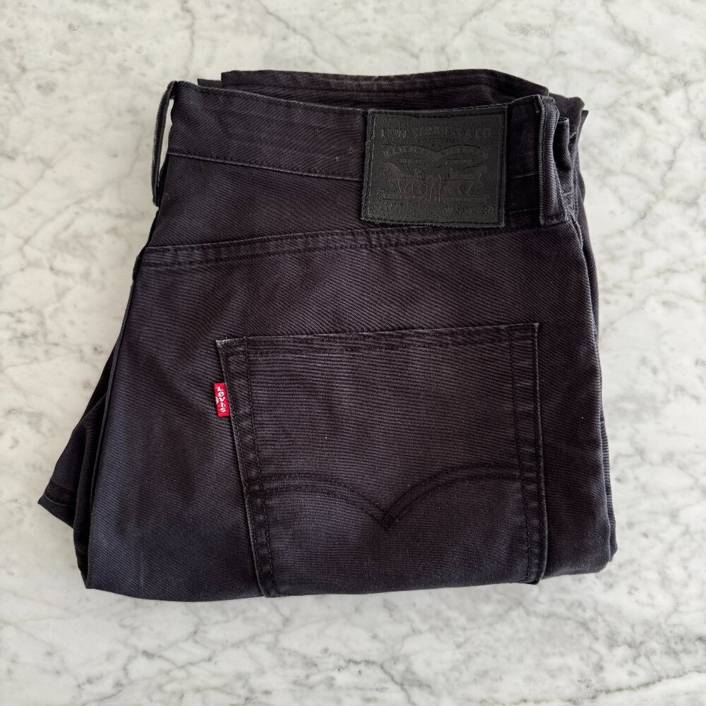 Men's Slim Fit, Black Levi's 511 Stretch Denim 36 x 34